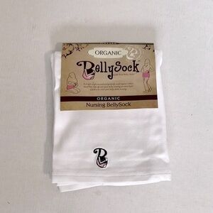 Belly Sock by baby legs Organic Nursing- White XXL